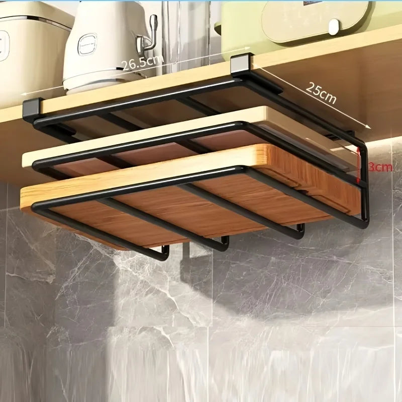 Under-Cabinet Hanging Storage Rack