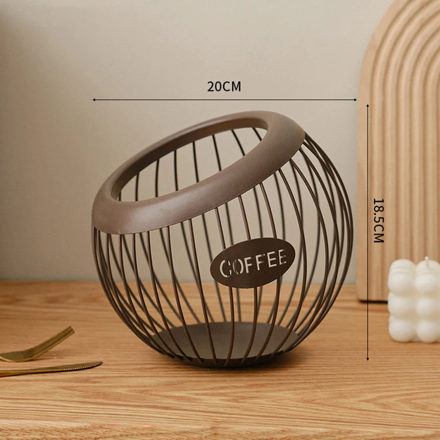 Modern Iron Fruit Storage Basket