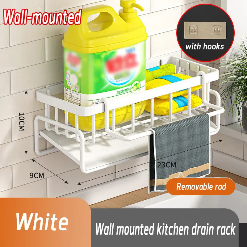 Stainless Steel Sink Drain Rack Drainer