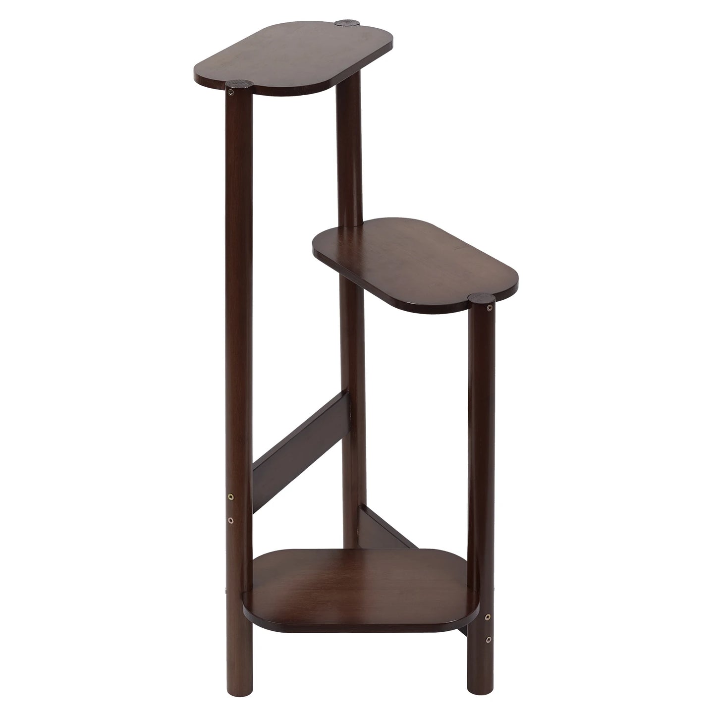 Space-Saving Bamboo Plant Stand