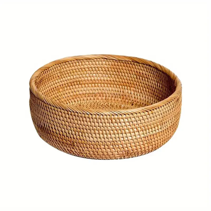 Hand-woven Decorative Wicker Storage bowl