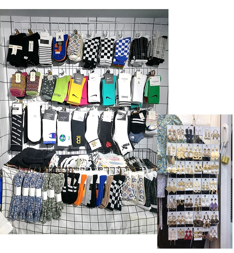 DIY Wall-Mounted Wire Grid Organize