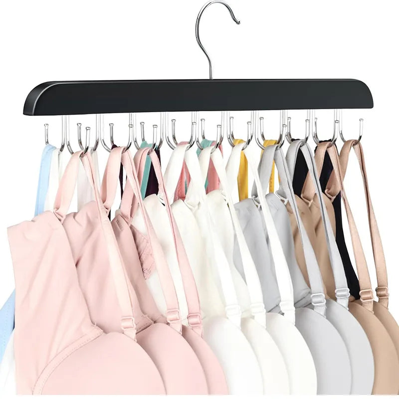 Space-Saving Wooden Hanger