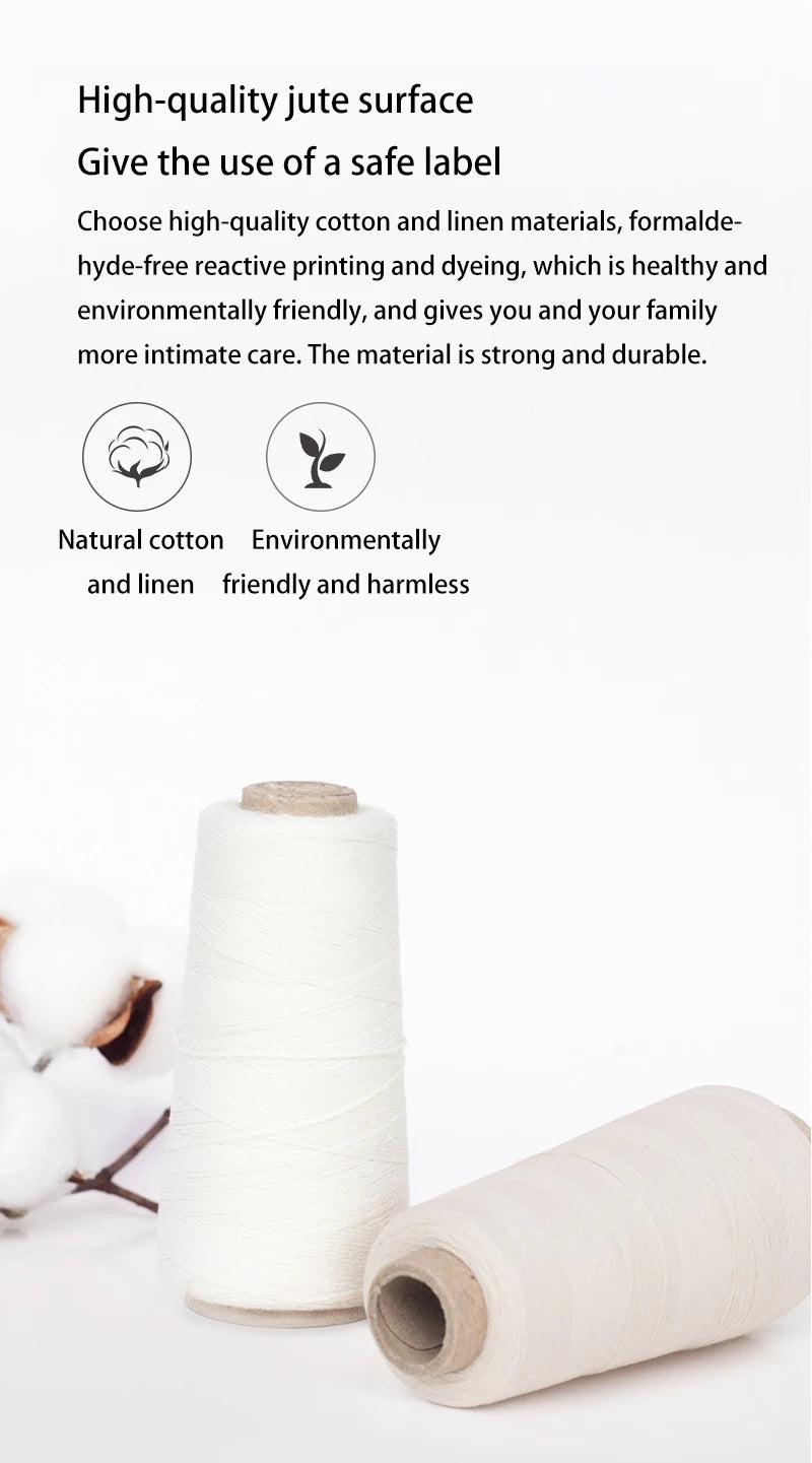 Retro Kraft Paper  Flower Basket Desktop Makeup Washable Fabric Storage Basket Flower Pot Cover Pen Holder Home Supplies