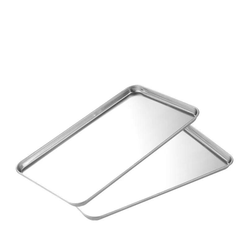 Stainless Steel Shallow Tray