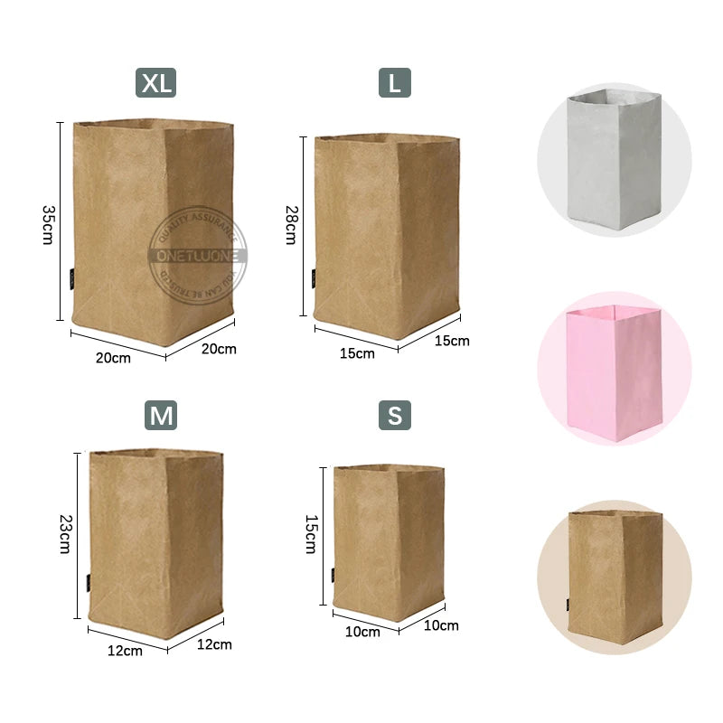Multifunctional Container Paper Storage Bag