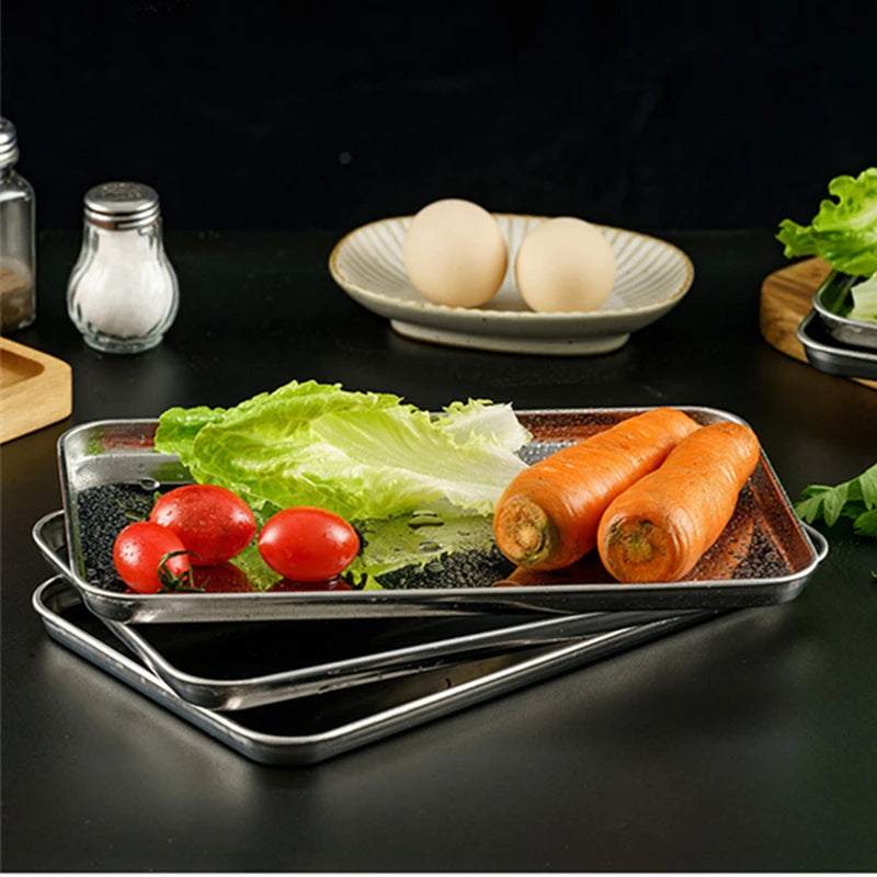 Stainless Steel Kitchen Storage Tray