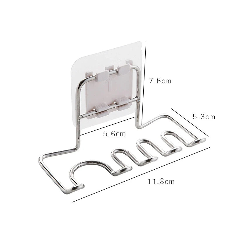 Sleek Wall-Mounted Toothbrush Holder
