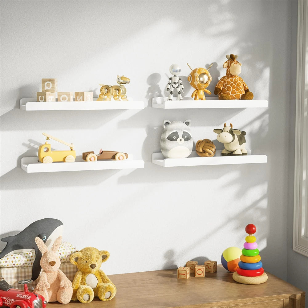 Modern Wooden Floating Shelves