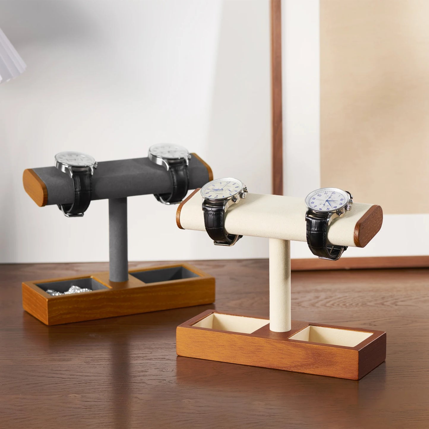 Wooden T-Shape Jewellery Stand