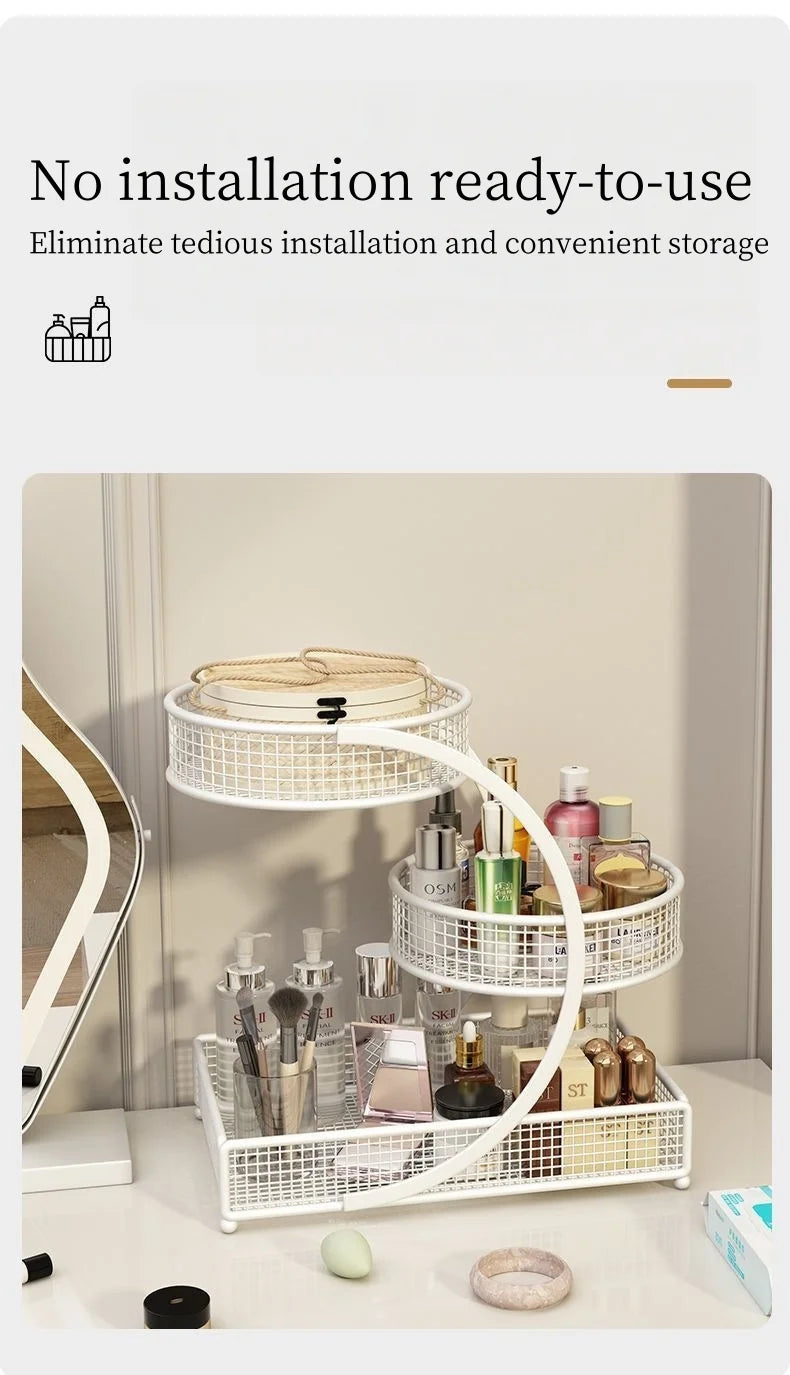 Multi-Layer Desktop Storage Rack