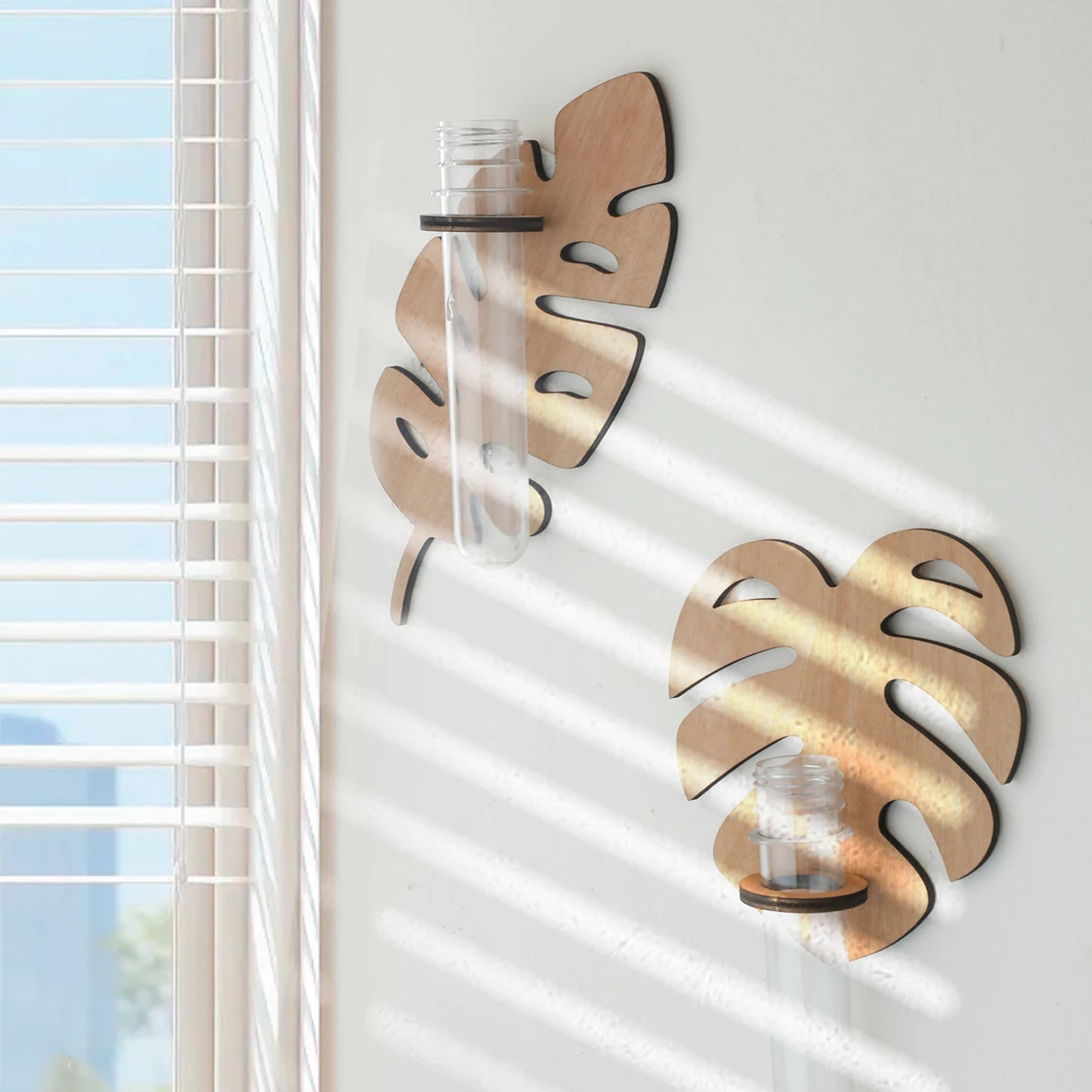 Leaf Design Wall Hanging Planters
