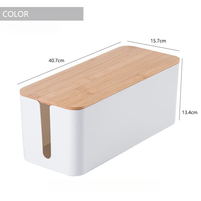 Wire & Power Cord Organizer Box