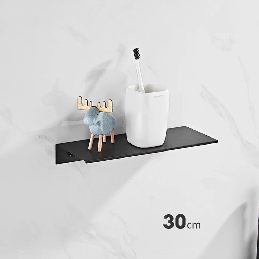 Minimalist Aluminium Bathroom Floating Shelf