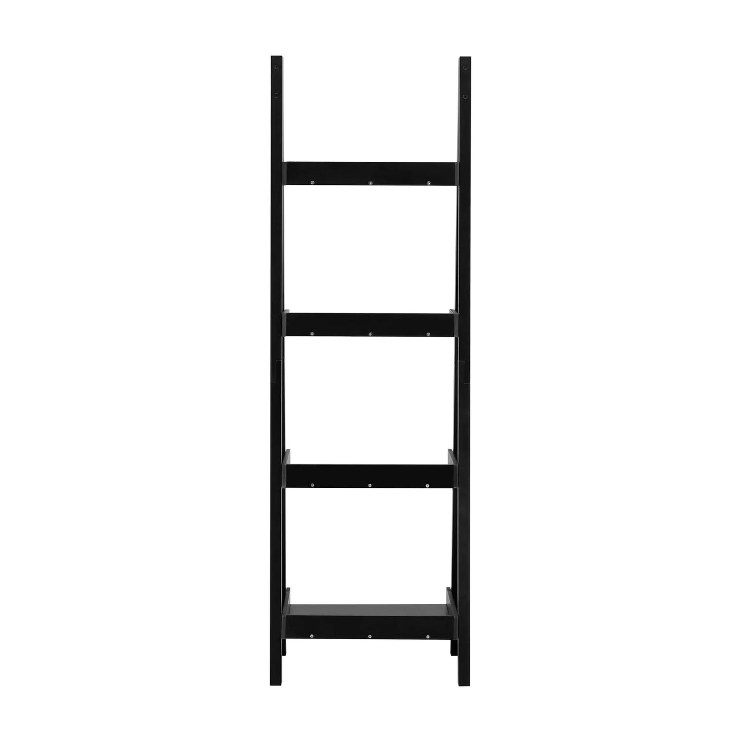 【Breeins】4-Tier Wooden Display Ladder Shelf for Home Storage Organizer Rack Home Decoration For Home Office