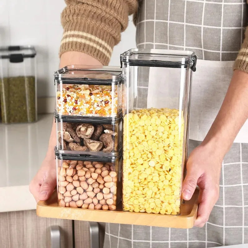 Transparent Food Storage Containers
