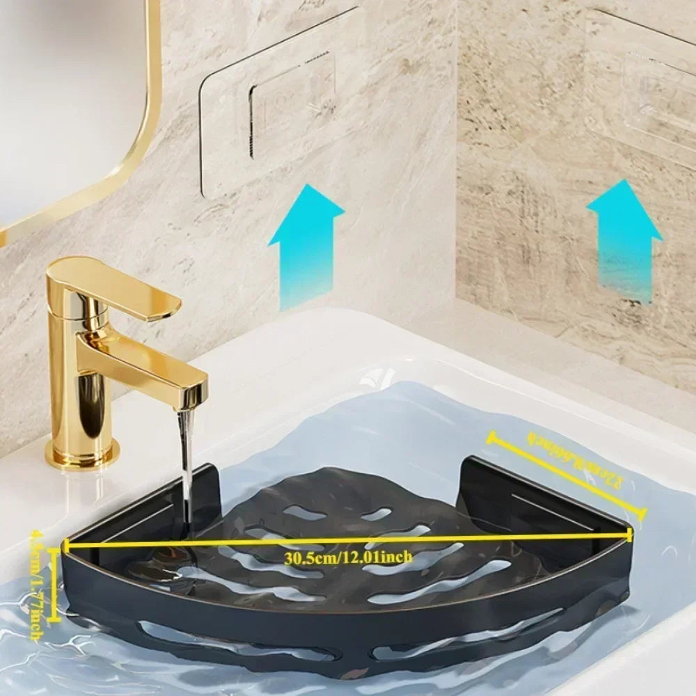 Unique Bathroom Storage Shelf