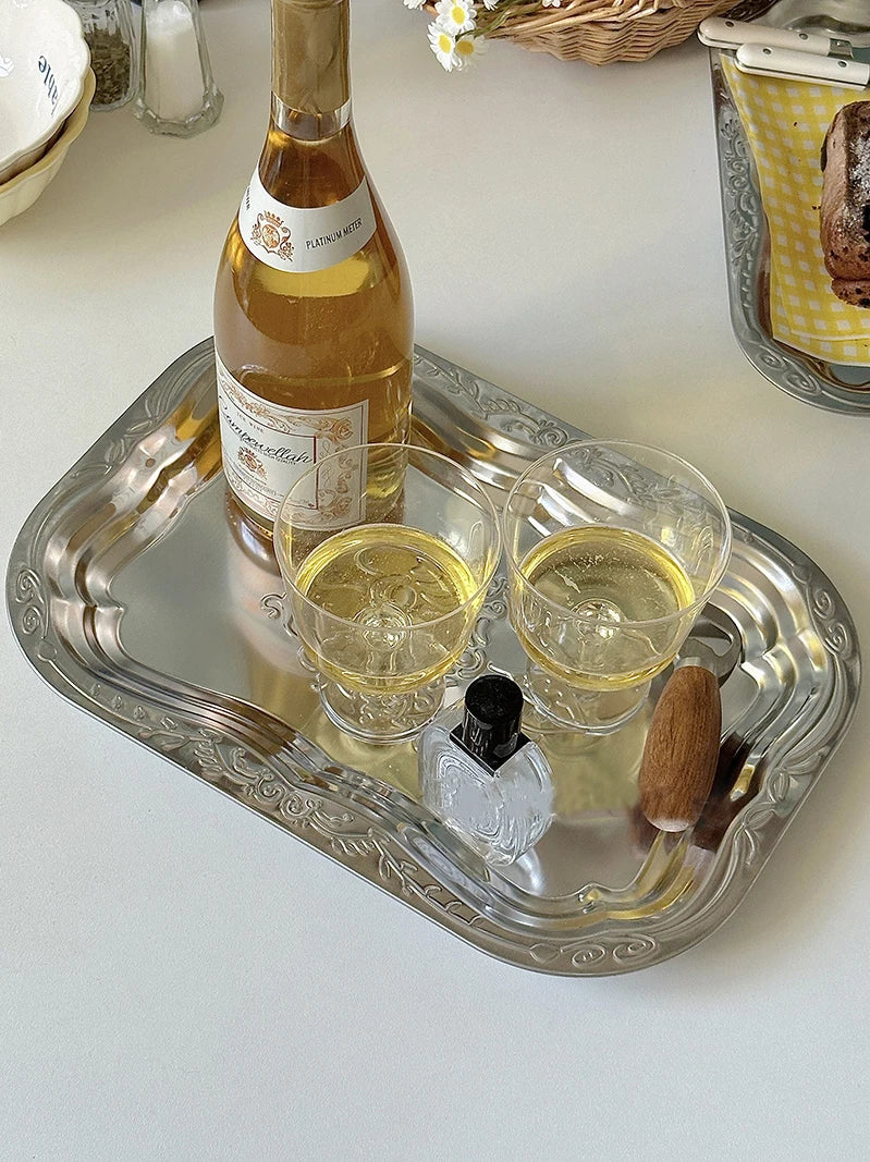 Vintage Restaurant Serving Tray