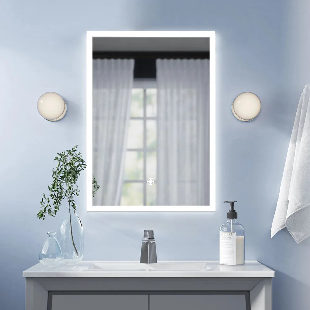 Modern LED Wall-Mounted Mirror Cabinet