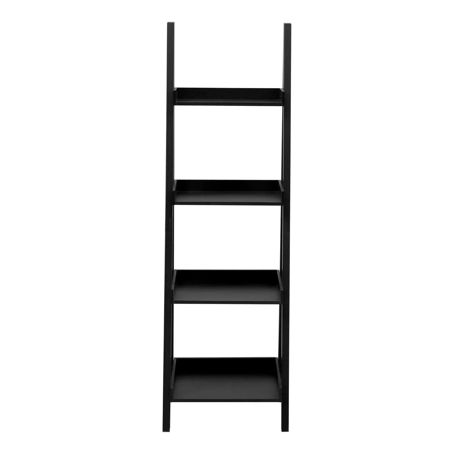 【Breeins】4-Tier Wooden Display Ladder Shelf for Home Storage Organizer Rack Home Decoration For Home Office