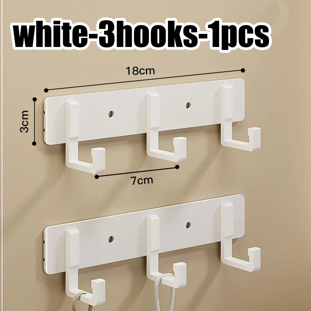 Modern Black Wall Coat Rack