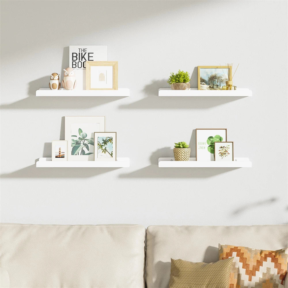 Modern Wooden Floating Shelves