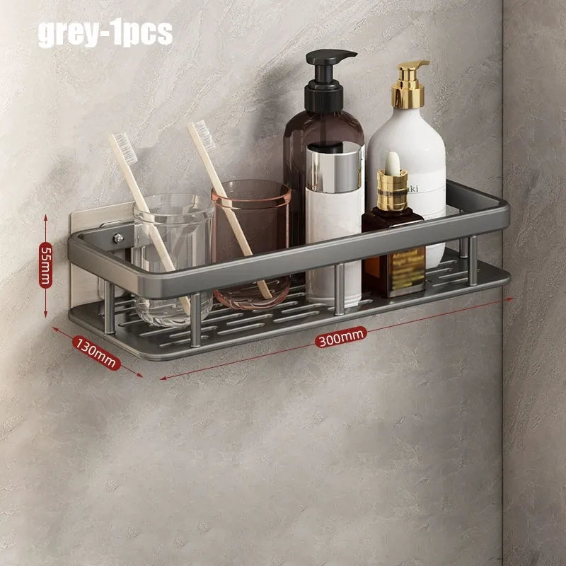 Modern  Wall Mounted Bathroom Shelf