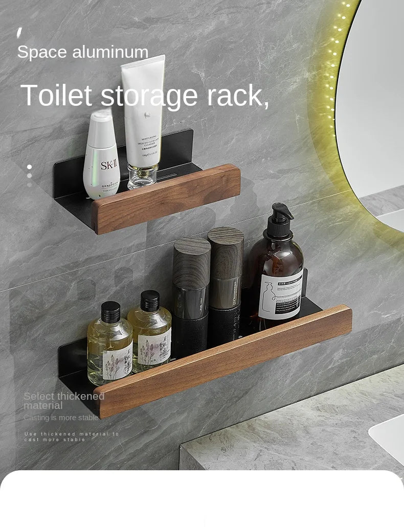 Rustic Wooden Kitchen Shelf