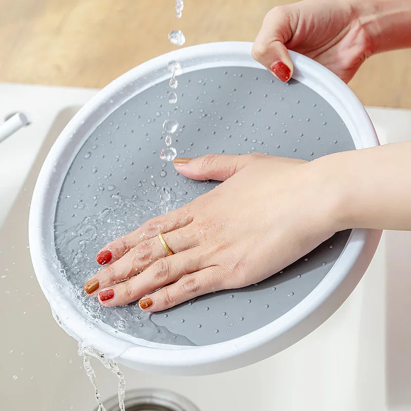 360° Rotating Anti-Slip Kitchen Storage Rack
