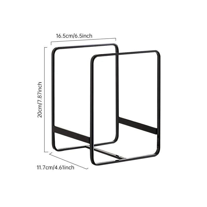 Metal Kitchen Plate Organizer