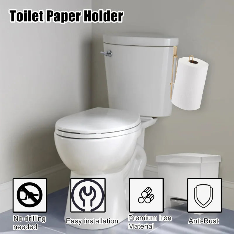 Iron Paper Towel Holder