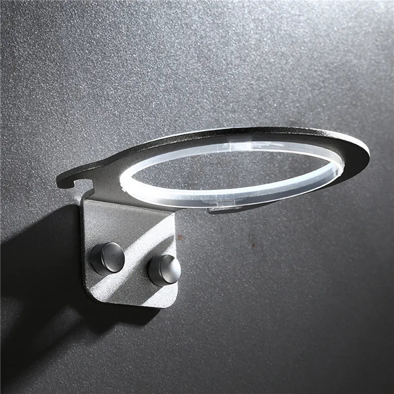 Space Aluminium Hair Dryer Holder & Organizer