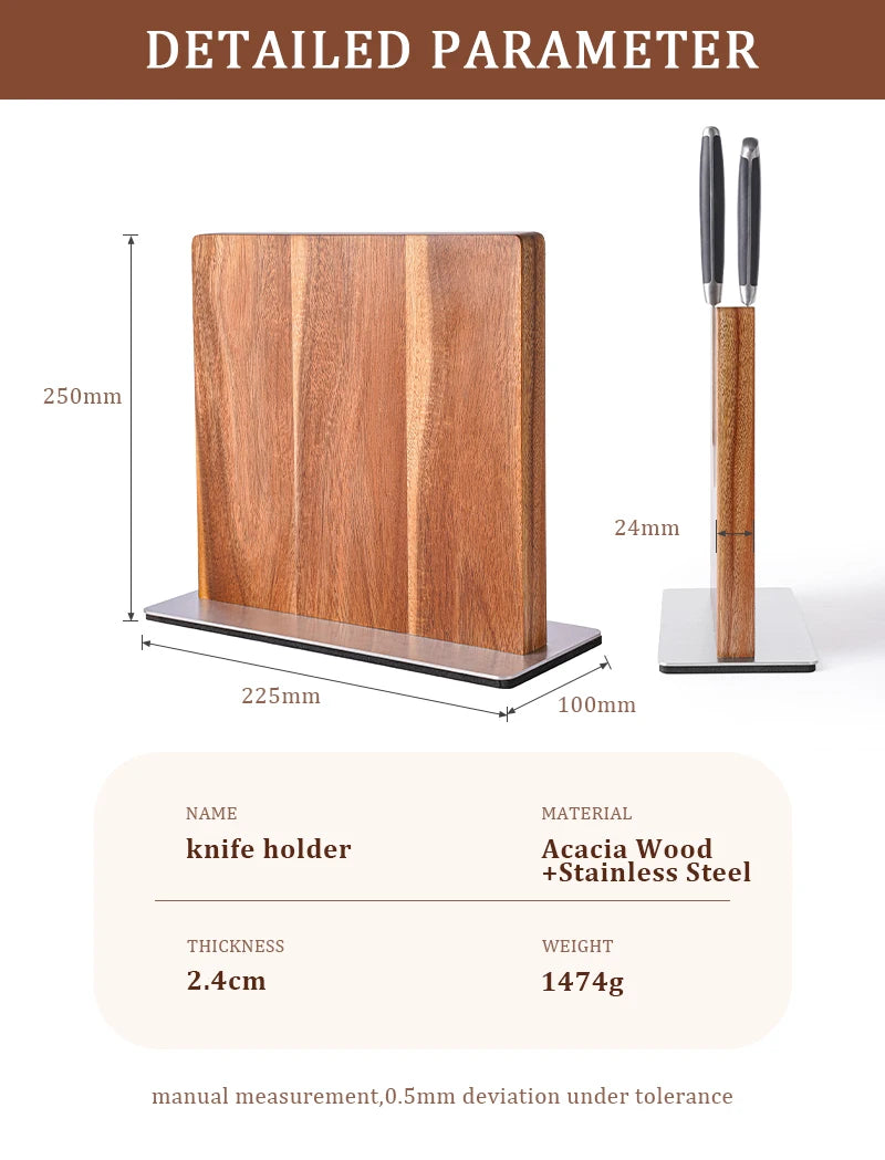Magnetic Knife Block