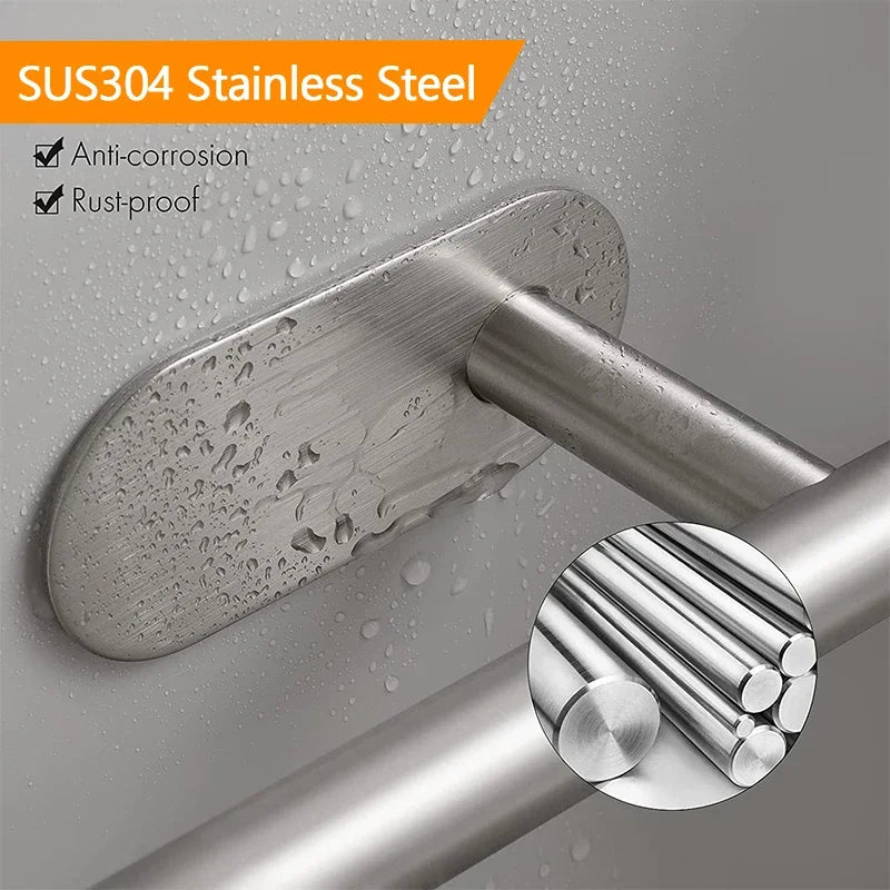 Rust-Proof Steel Toilet Paper Holder
