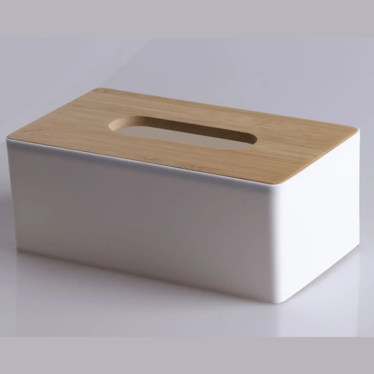 Wood & Bamboo Tissue Box