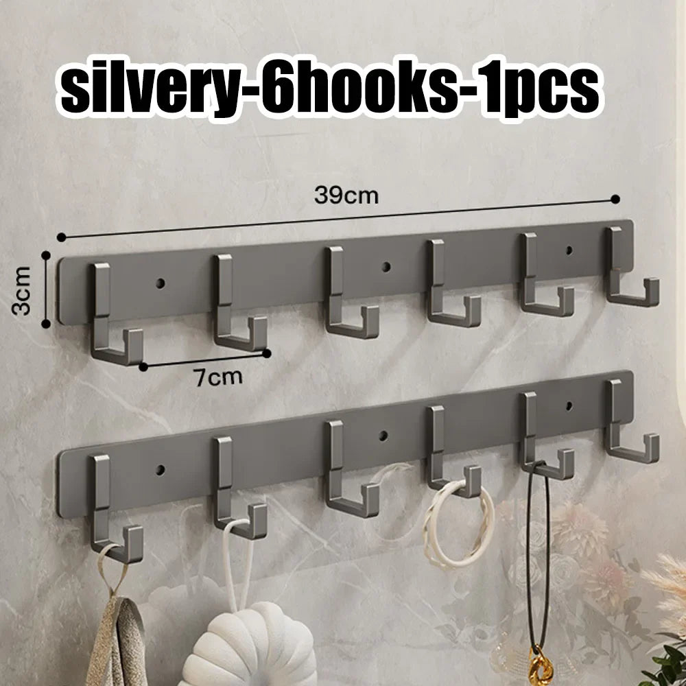 Modern Black Wall Coat Rack