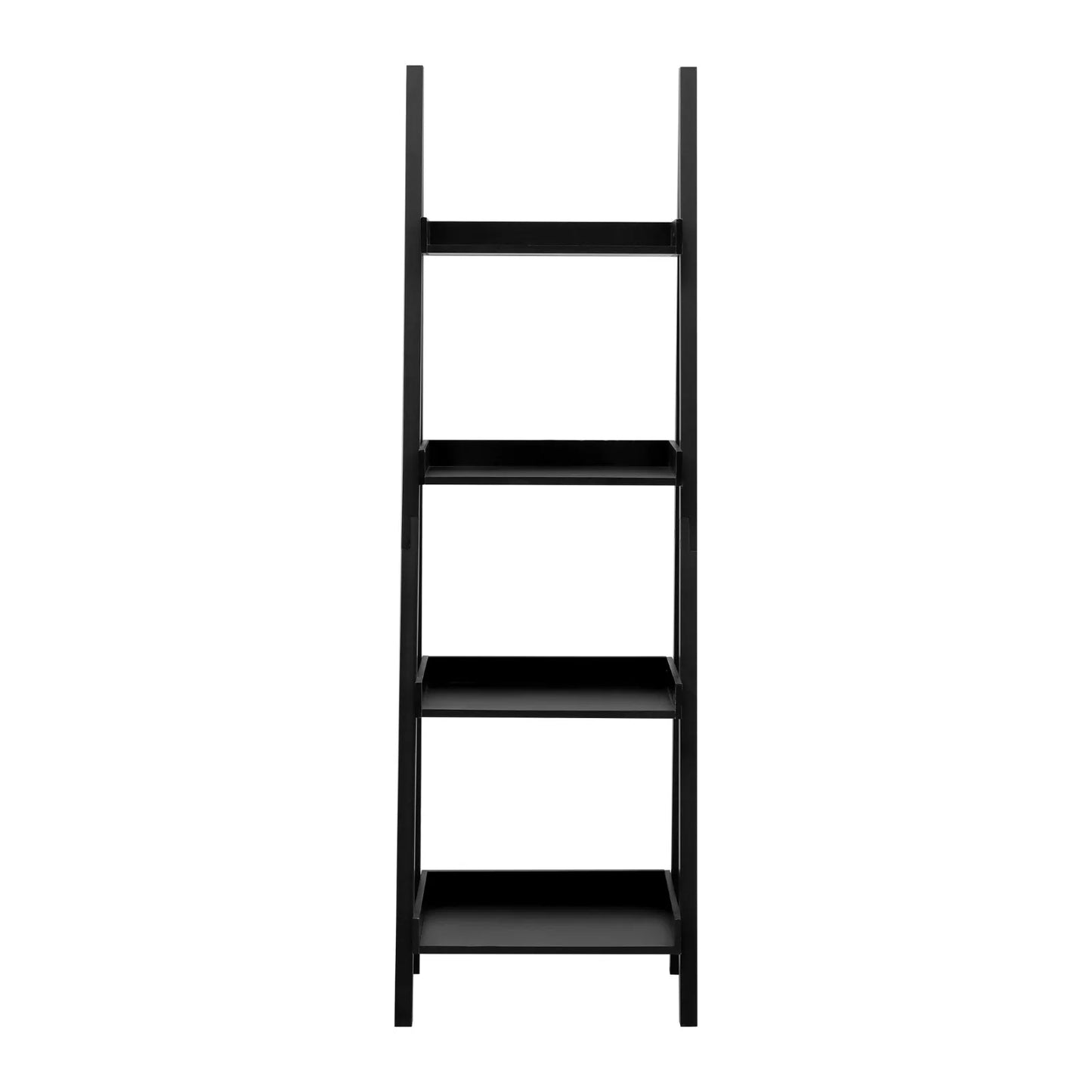 【Breeins】4-Tier Wooden Display Ladder Shelf for Home Storage Organizer Rack Home Decoration For Home Office