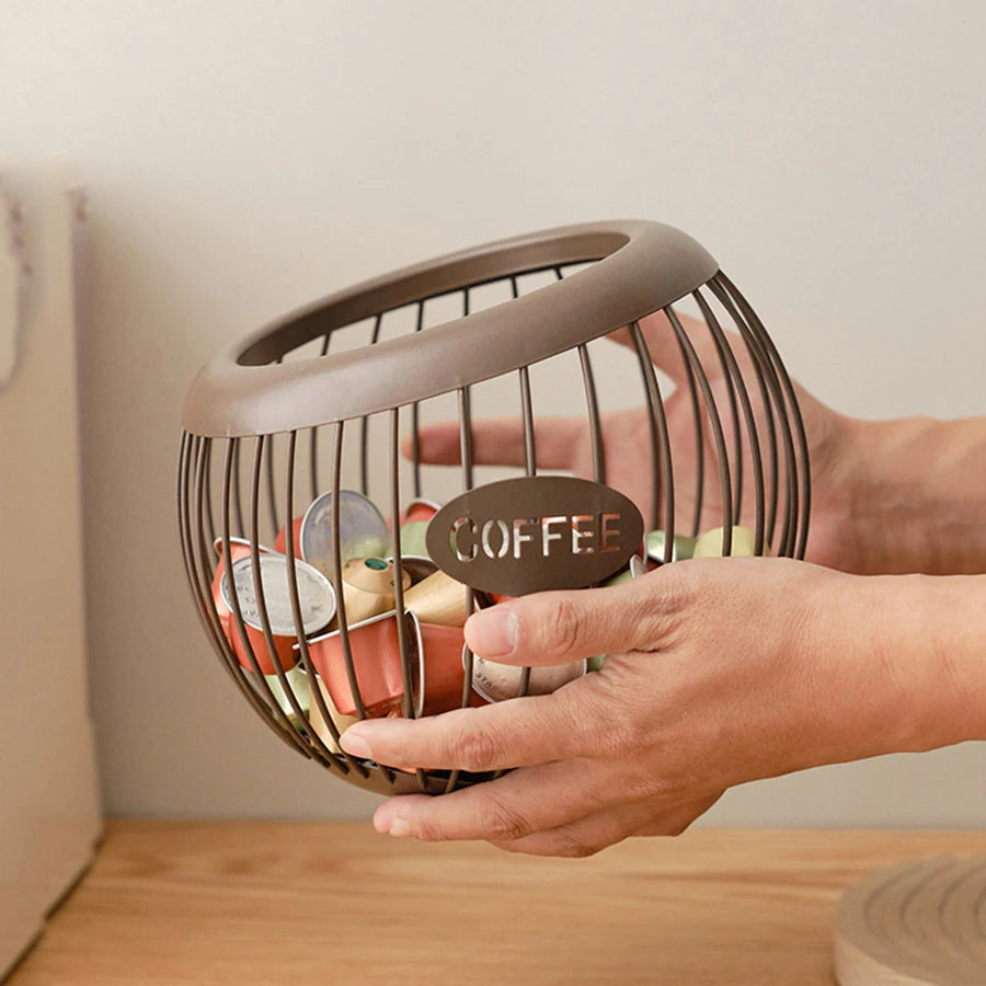 Modern Iron Fruit Storage Basket