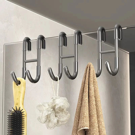 Stainless Steel S-Shape Shower Towel & Robe Hook