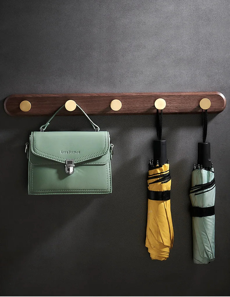 Wall-Mounted Wooden Coat Hook