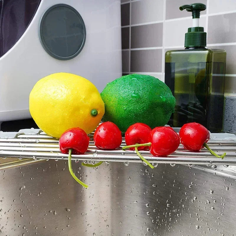 Triangle Roll-Up Sink Drying Rack