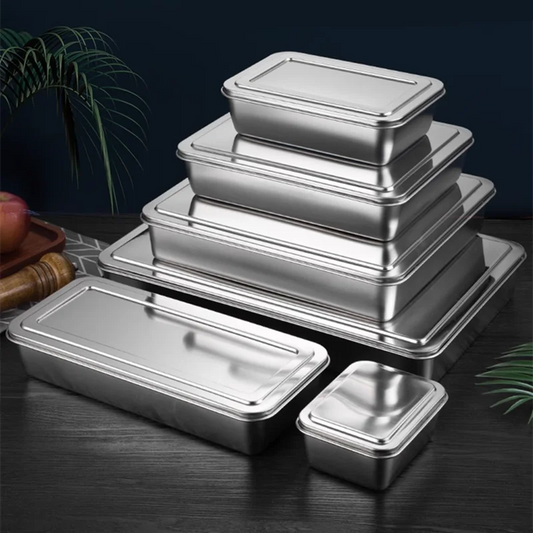 Stainless Steel Food Storage Tray
