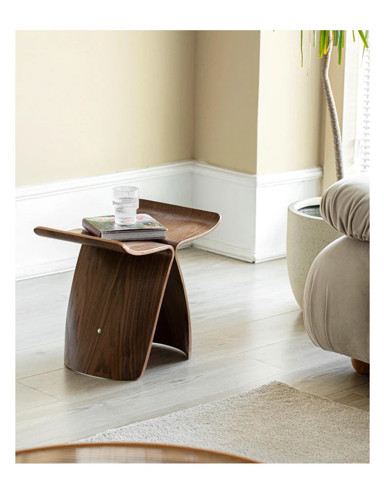 Furniture Butterfly Stool Living Room Sofa Chair Porch Shoe Changing Stool Small Bench Creative Mobile Seat Chair For Leisure