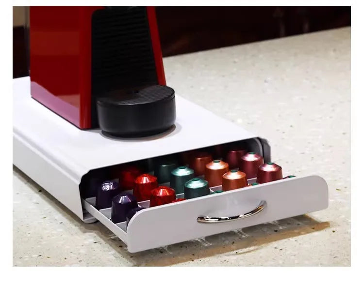 Rotating Coffee Capsule Storage Tower