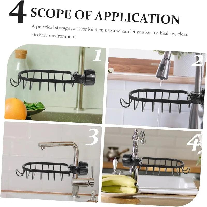 Multi-Use Sink Storage Rack