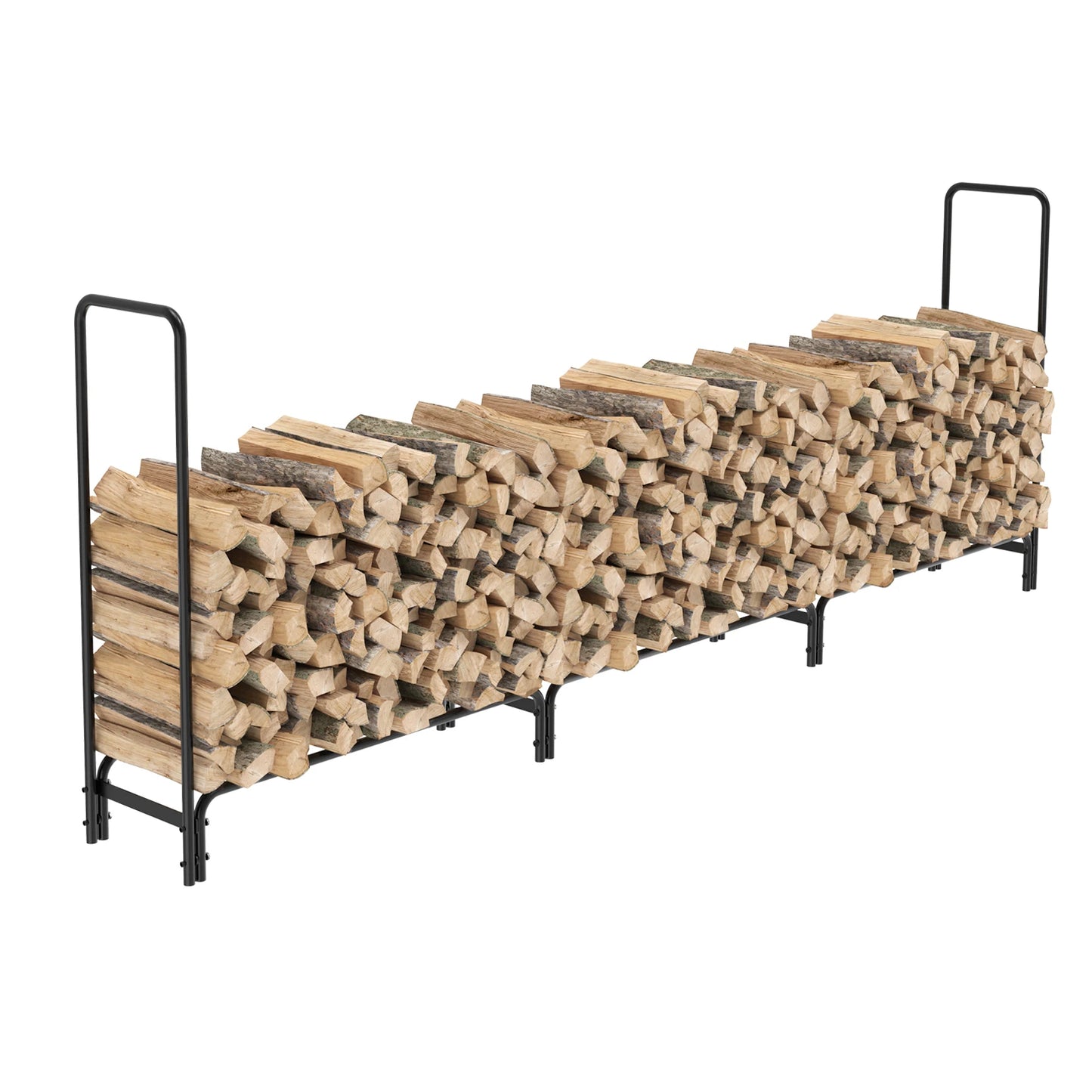 Heavy-Duty Outdoor Firewood Rack