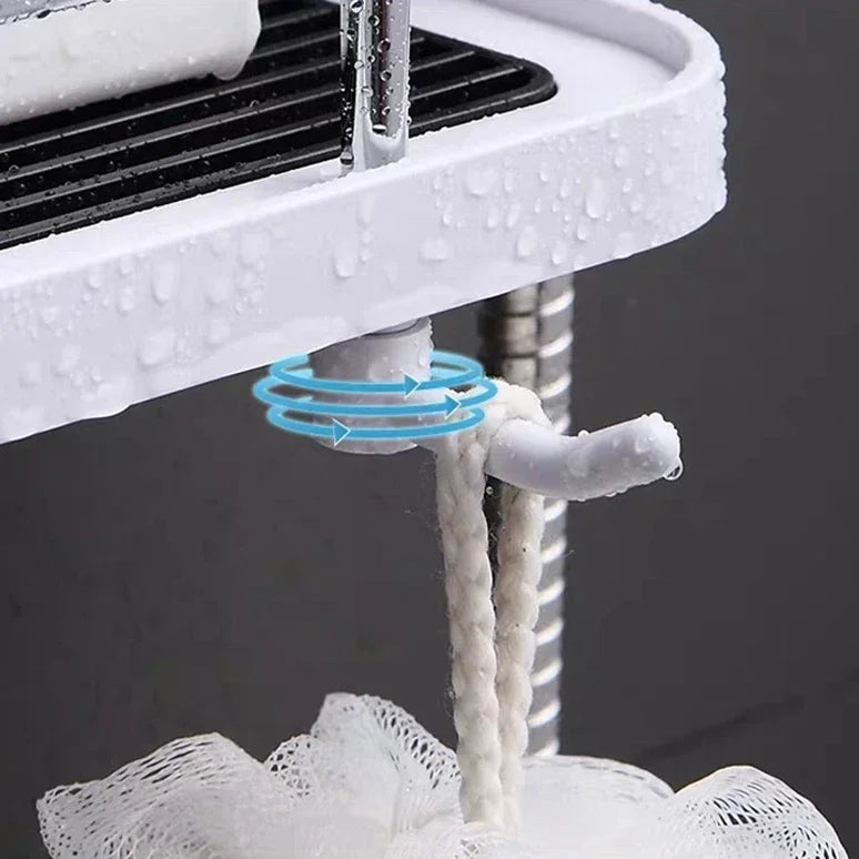 Bathroom Shower Rack - No-Drill
