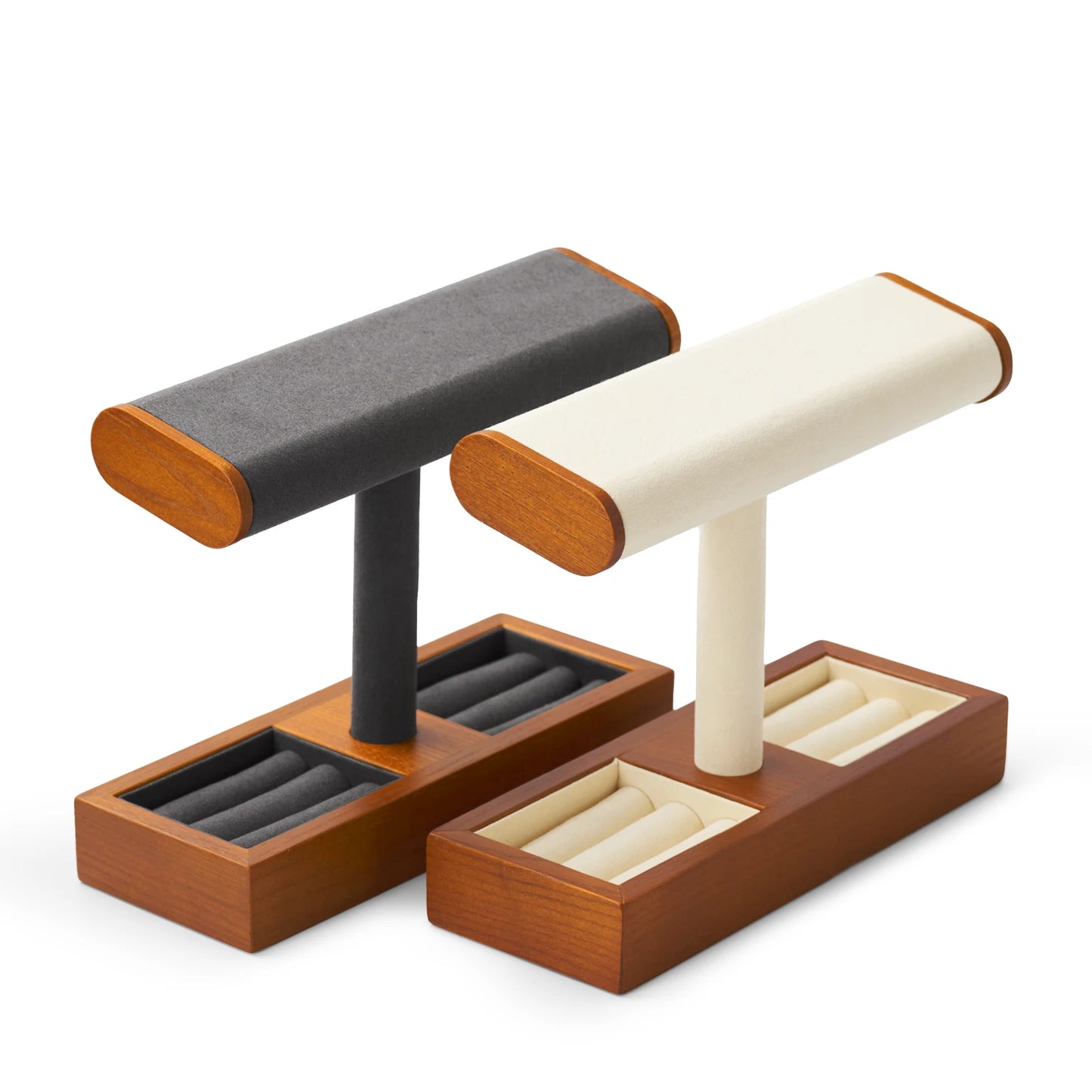 Wooden T-Shape Jewellery Stand