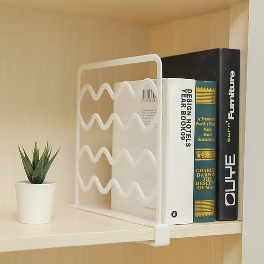 2PCS Closet Organizer Dividers Clear Clothing Separators Organizer Shelving Bedroom Storage Dividers Book Partition Baffle