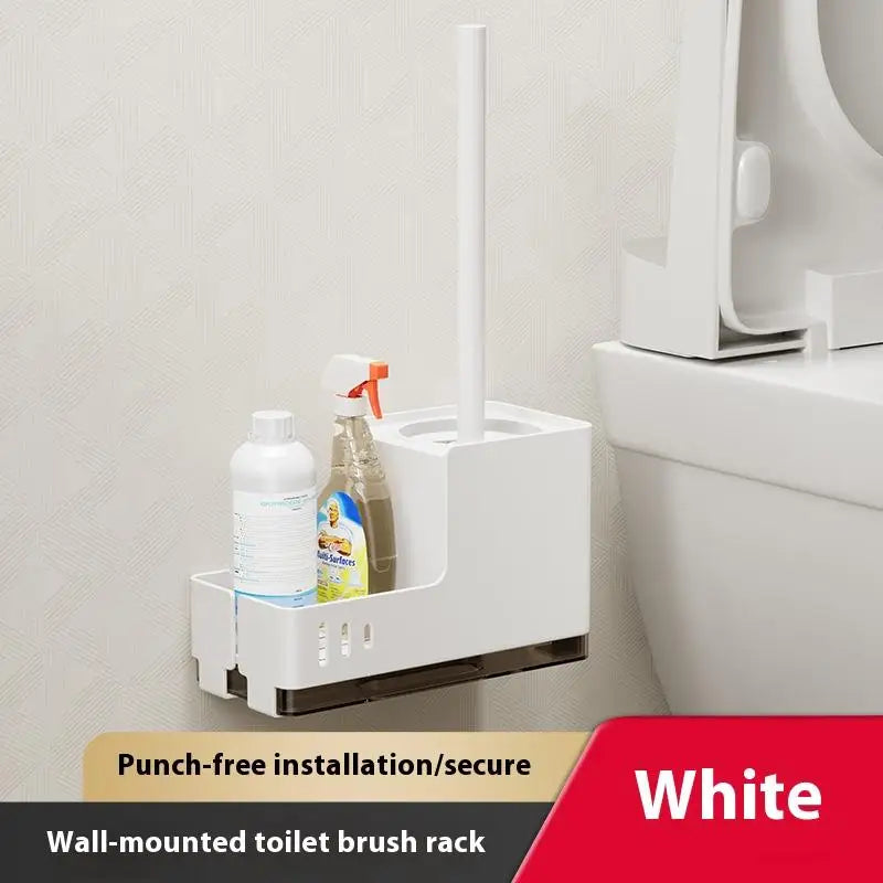 Modern Aluminium Toilet Brush Holder